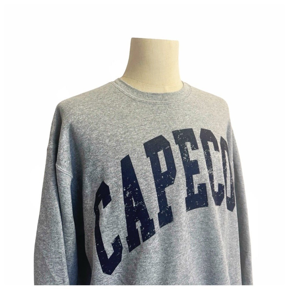 Sweet Claire Women’s Heather Gray Crewneck Sweater. Size S/M - Picture 4 of 11